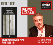 Dédicace Philippe Lecaplain - La Griffe Noire