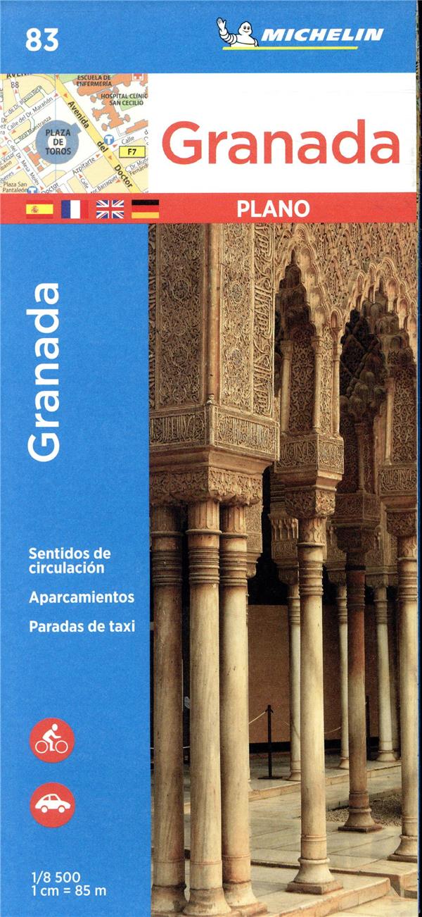 GRANADA - PLANO E INDICE - XXX - MICHELIN
