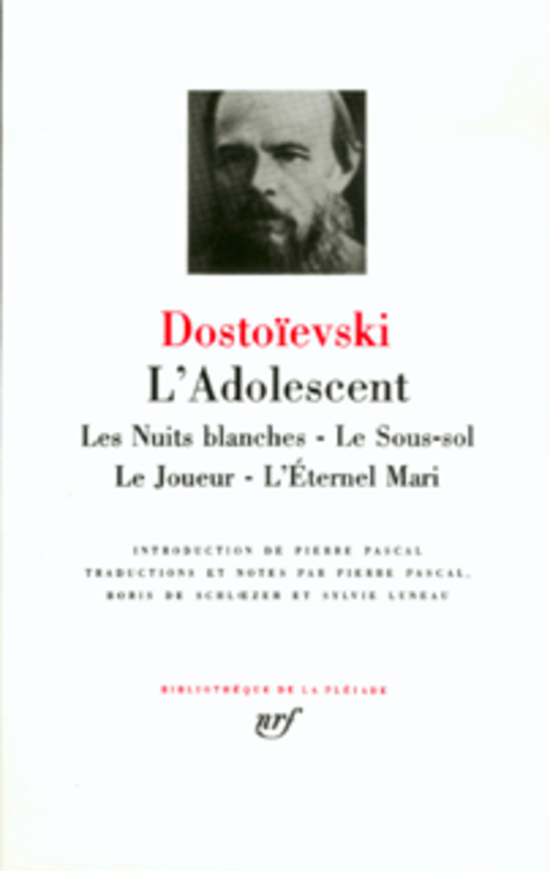 L-ADOLESCENT - DOSTOIEVSKI FEDOR - GALLIMARD