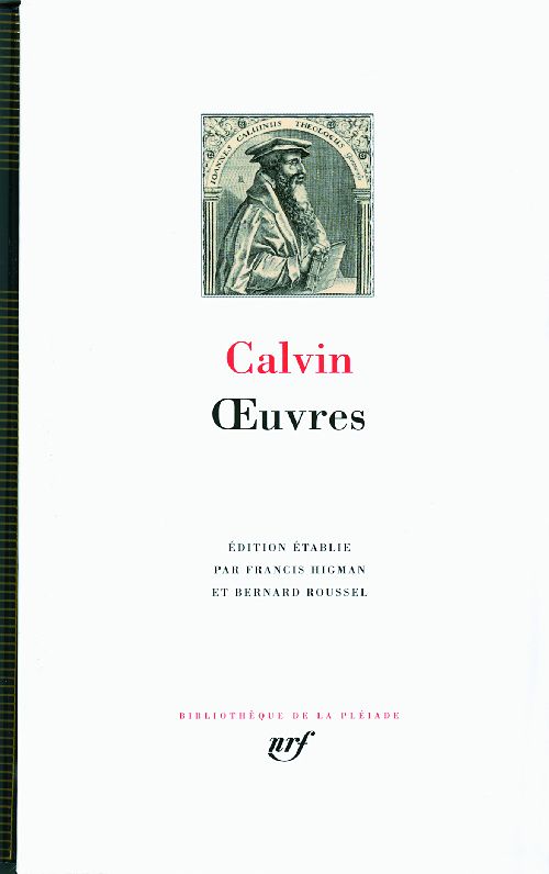 OEUVRES - CALVIN JEAN - GALLIMARD