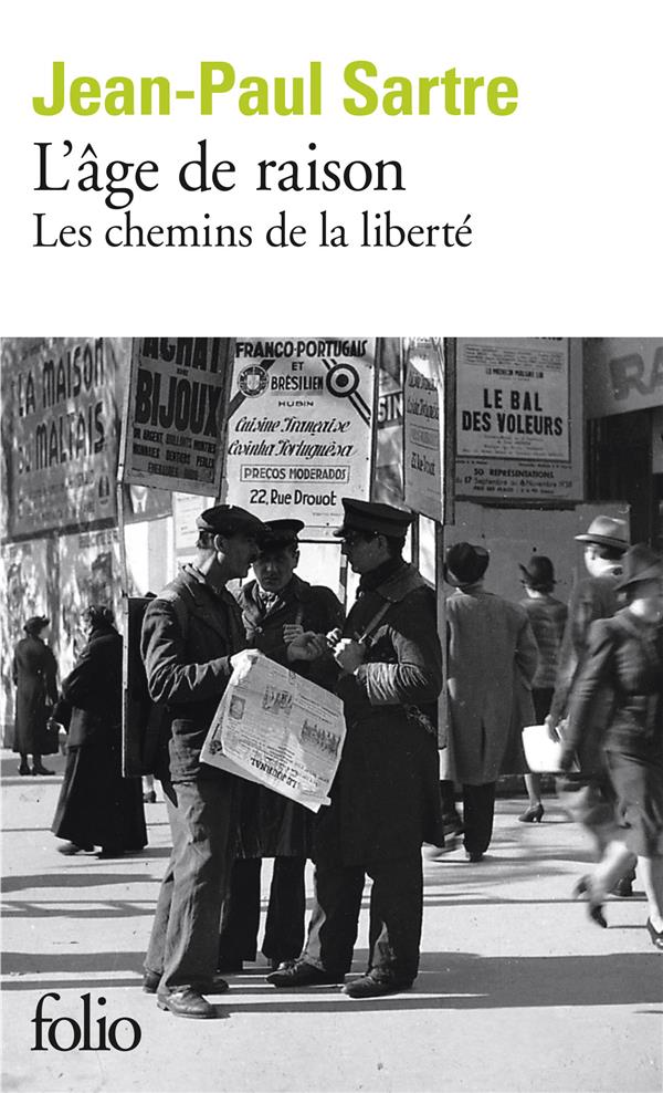 LES CHEMINS DE LA LIBERTE - I - L-AGE DE RAISON - SARTRE JEAN-PAUL - GALLIMARD