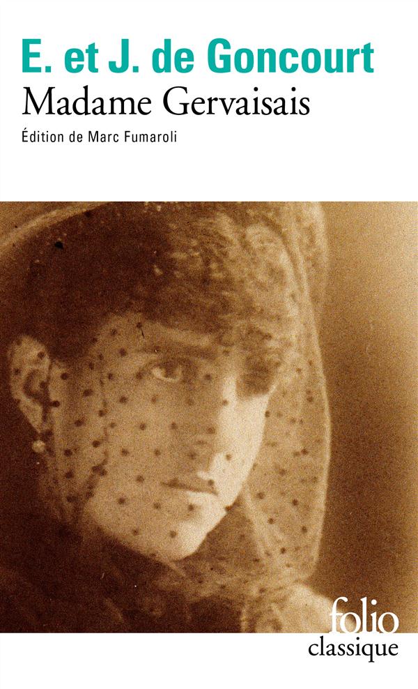 MADAME GERVAISAIS - GONCOURT E E J D. - GALLIMARD
