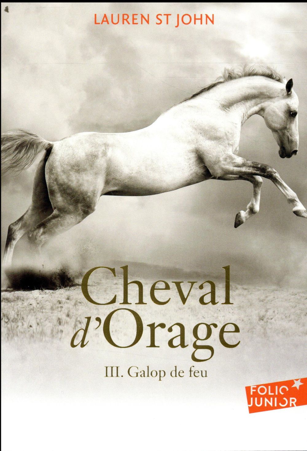 CHEVAL D-ORAGE - VOL03 - GALOP DE FEU - ST JOHN LAUREN - GALLIMARD