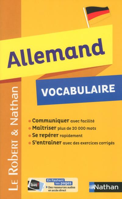 ROBERT & NATHAN VOCABULAIRE ALLEMAND - GABAUDE/MENGARD - CLE INTERNAT