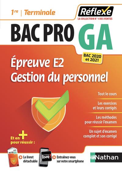 EPREUVE E2 - GESTION DU PERSONNEL - 1E/TERM BAC PRP GESTION-ADMINISTRATION (REFLEXE N11) 2018 - BELLANDI/CAPARROS - CLE INTERNAT