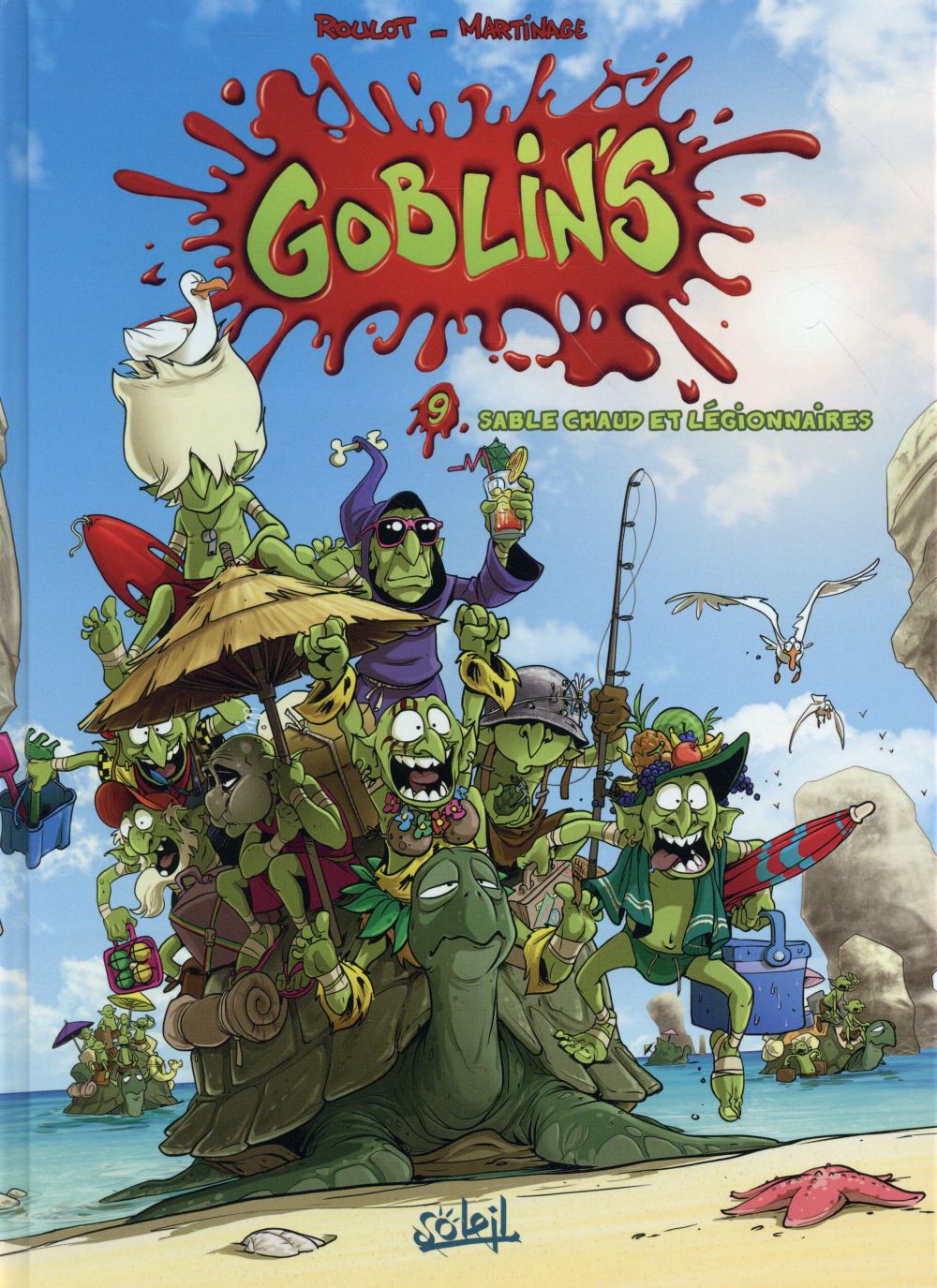 GOBLIN-S T09 - SABLE CHAUD ET LEGIONNAIRES - ROULOT/MARTINAGE - Soleil
