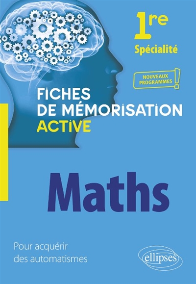 SPECIALITE MATHEMATIQUES - PREMIERE - NOUVE AUX PROGRAMMES - NADJAR DAVID - ELLIPSES MARKET