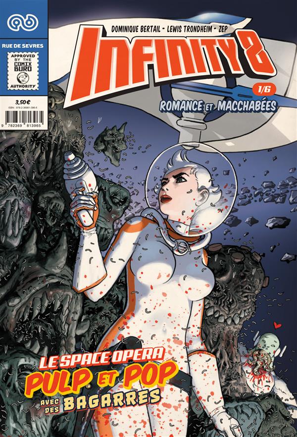 INFINITY 8 COMICS 1-ROMANCE ET MACCHABEES - TRONDHEIM LEWIS / BE - Rue de Sèvres