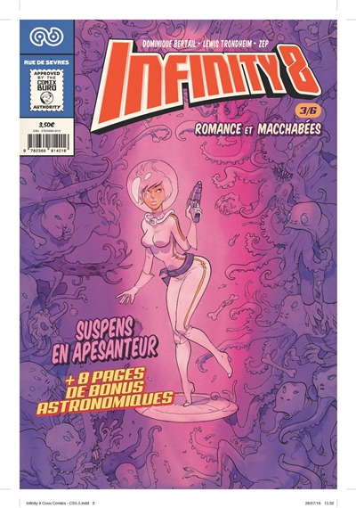INFINITY 8 COMICS 3-ROMANCE ET MACCHABEE - TRONDHEIM LEWIS / BE - Rue de Sèvres