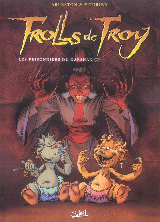 TROLLS DE TROY T09 - LES PRISONNIERS DU DARSHAN - MOURIER/GUTH - SOLEIL
