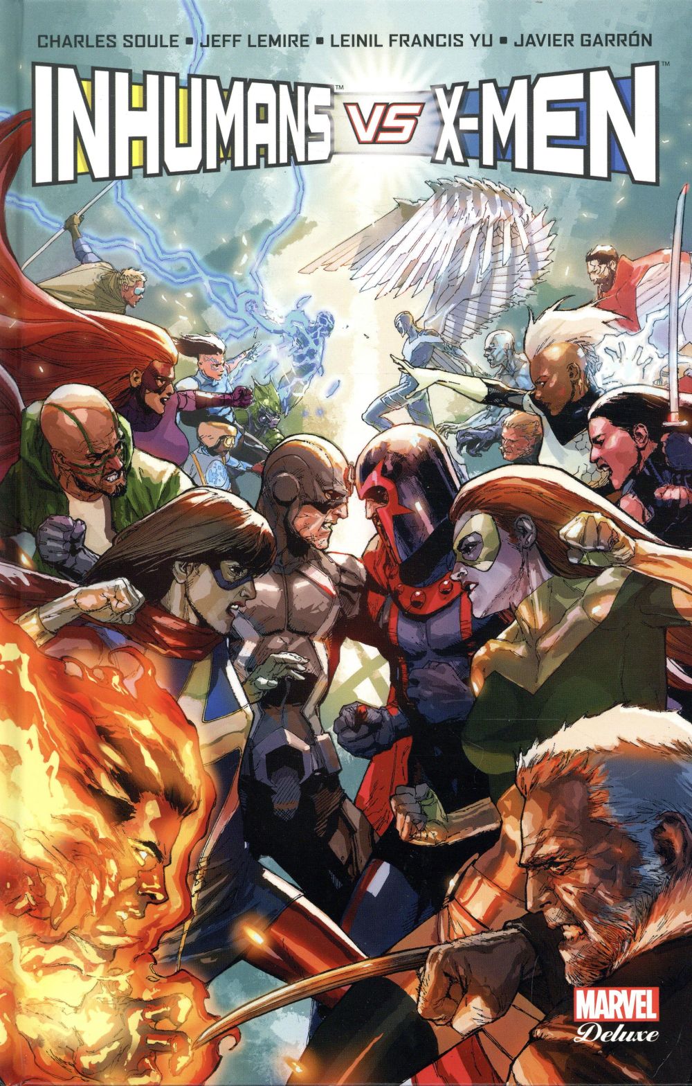 INHUMANS VS X-MEN - SOULE/LEMIRE/GARRON - PANINI COM MAG