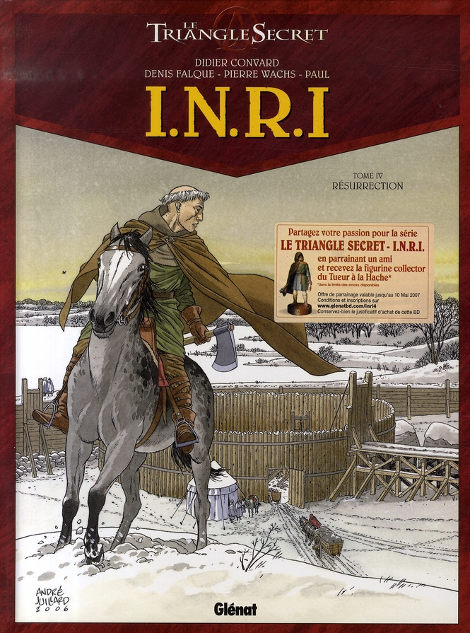 I.N.R.I - TOME 04 - RESURRECTION - CONVARD/WACHS/FALQUE - Glénat
