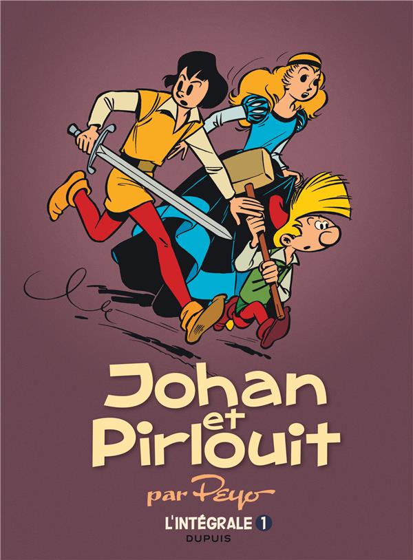 JOHAN ET PIRLOUIT - L'INTEGRALE - TOME 1 - JOHAN ET PIRLOUIT, L'INTEGRALE TOME 1 (1952-1954) (REEDIT - PEYO - Dupuis