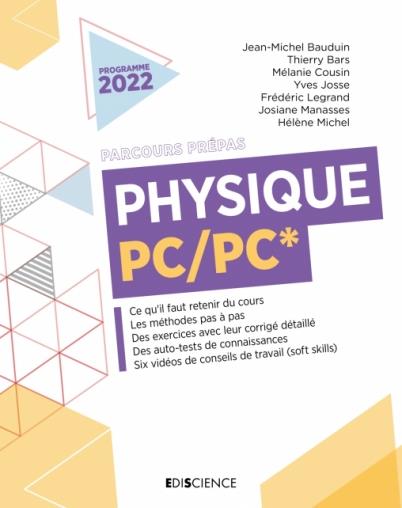 PHYSIQUE PC/PC* - BAUDUIN/BARS/COUSIN - DUNOD