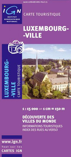 86318 LUXEMBOURG VILLE  1/15.000 - XXX - IGN