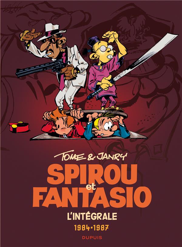 SPIROU ET FANTASIO - L'INTEGRALE - TOME 14 - TOME & JANRY 1984-1987 - TOME/JANRY - Dupuis