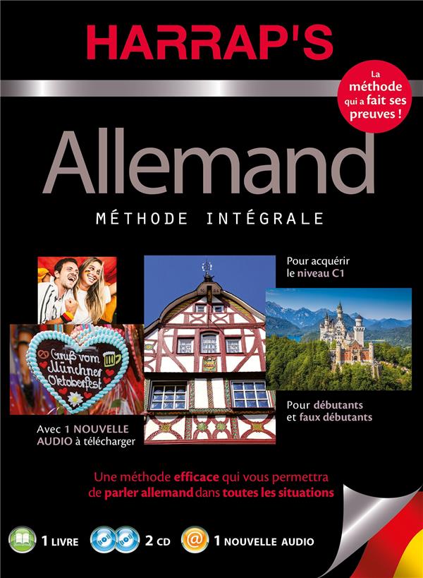HARRAP'S METHODE INTEGRALE ALLEMAND 2 CD + LIVRE - SCHENKE/COGGLE - LAROUSSE