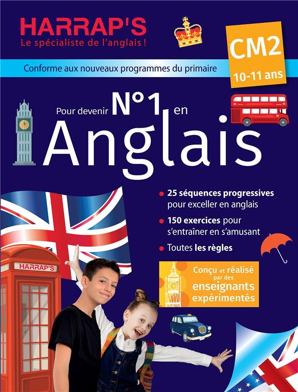 HARRAP'S NUMERO 1 EN ANGLAIS CM2 - XXX - LAROUSSE
