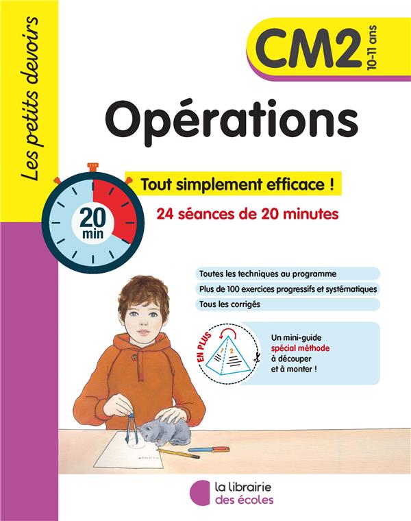 LES PETITS DEVOIRS - OPERATIONS CM2 - TRIBOUILLARD/GRAVIER - ECOLES PARIS