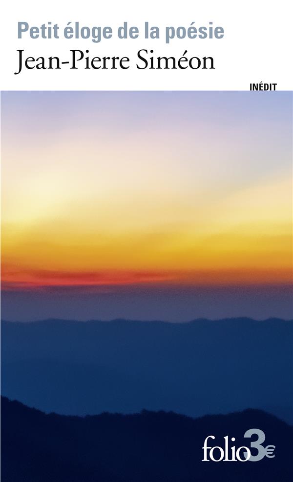 PETIT ELOGE DE LA POESIE - SIMEON JEAN-PIERRE - NC
