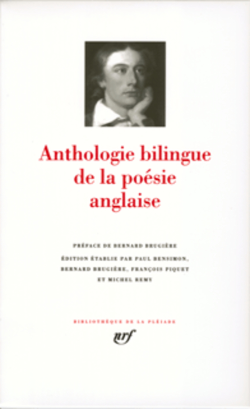 ANTHOLOGIE BILINGUE DE LA POESIE ANGLAISE - COLLECTIFS/BRUGIERE - GALLIMARD
