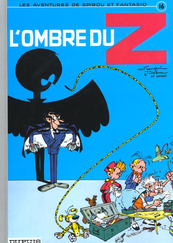 SPIROU ET FANTASIO - TOME 16 - L'OMBRE DU Z - FRANQUIN - DUPUIS