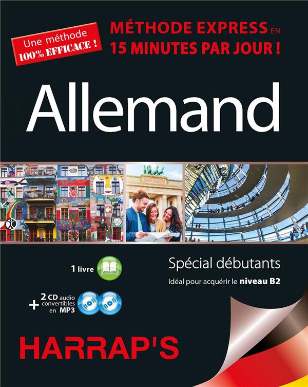 HARRAP-S METHODE EXPRESS ALLEMAND 2CD+LIVRE - GAUTIE/ANDROMAQUE - LAROUSSE