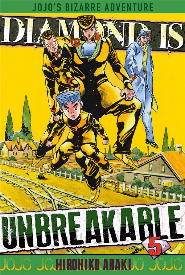 JOJO-S - DIAMOND IS UNBREAKABLE T05 - ARAKI HIROHIKO - Delcourt