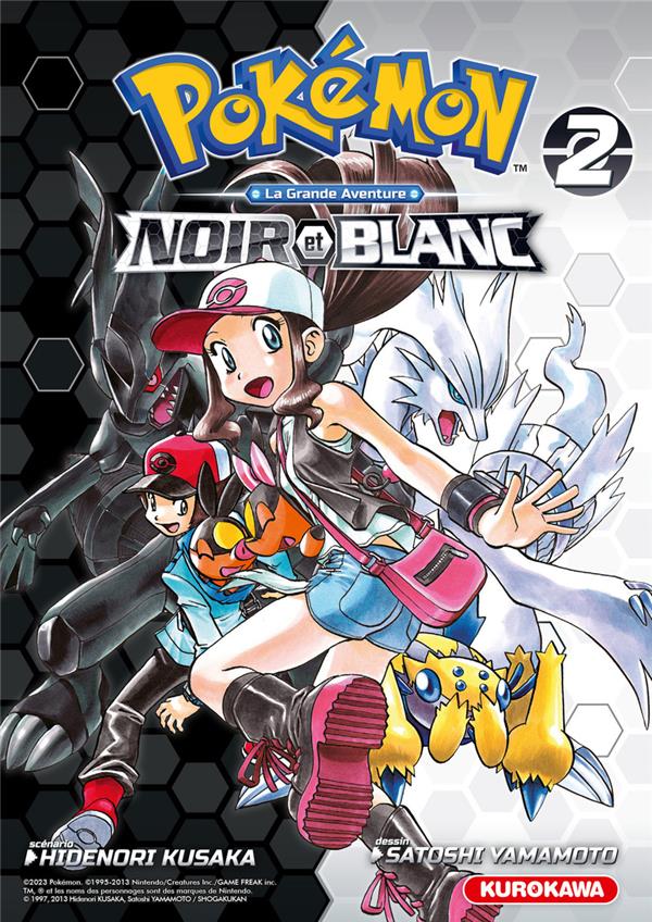 POKEMON - NOIR ET BLANC - DOUBLE TOME 2 - KUSAKA/YAMAMOTO - 48H BD