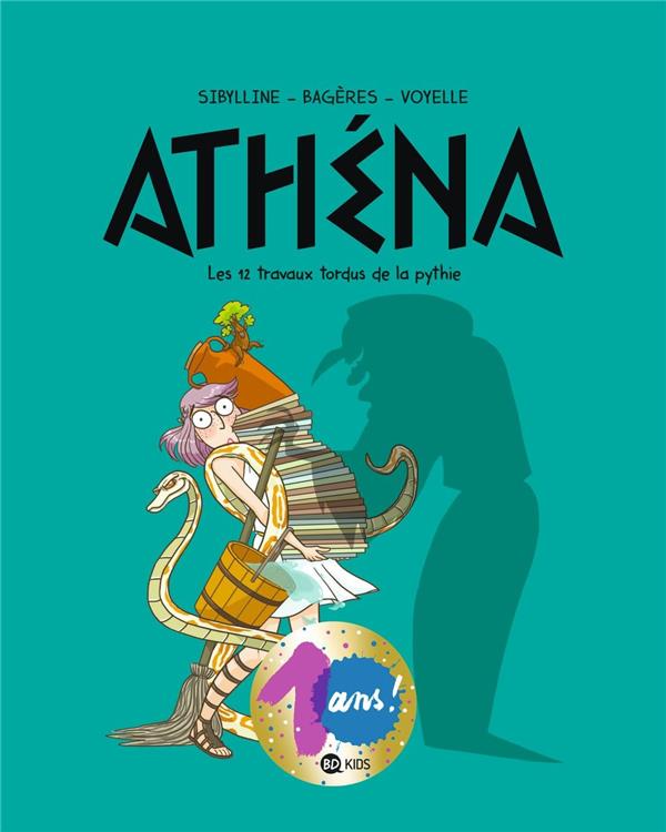 ATHENA TOME 4 : LES 12 TRAVAUX TORDUS DE LA PYTHIE - XXX - BAYARD JEUNESSE