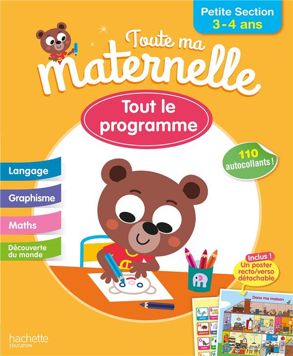 TOUTE MA MATERNELLE : PS  -  TOUT LE PROGRAMME - MORIZE PATRICK - HACHETTE
