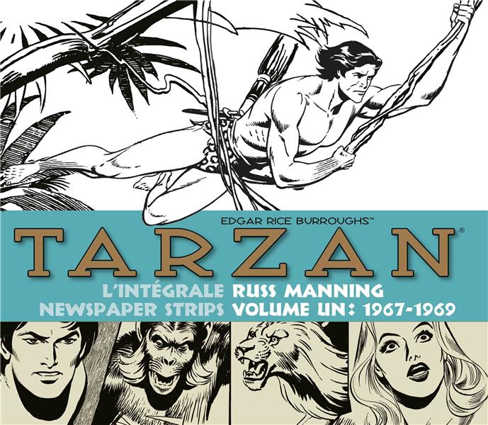 TARZAN - NEWSPAPER STRIPS : INTEGRALE VOL.1 : 1967-1969 - BURROUGHS EDGAR RICE - GRAPH ZEPPELIN