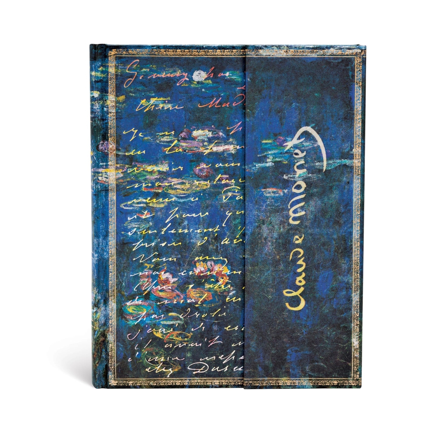 CARNET A COUVERTURE RIGIDE MONET (NENUPHARS), LETTRE A MORISOT - ULTRA - NON LIGNE - 144 P. - XXX - PAPERBLANKS