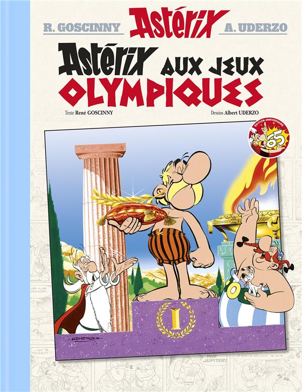 ASTERIX AUX JEUX OLYMPIQUES N 12 - EDITION LUXE - 65 ANS ASTERIX - GOSCINNY RENE - HACHETTE