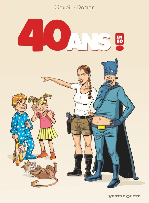 40 ANS EN BD - GOUPIL/DOMON - VENTS D'OUEST