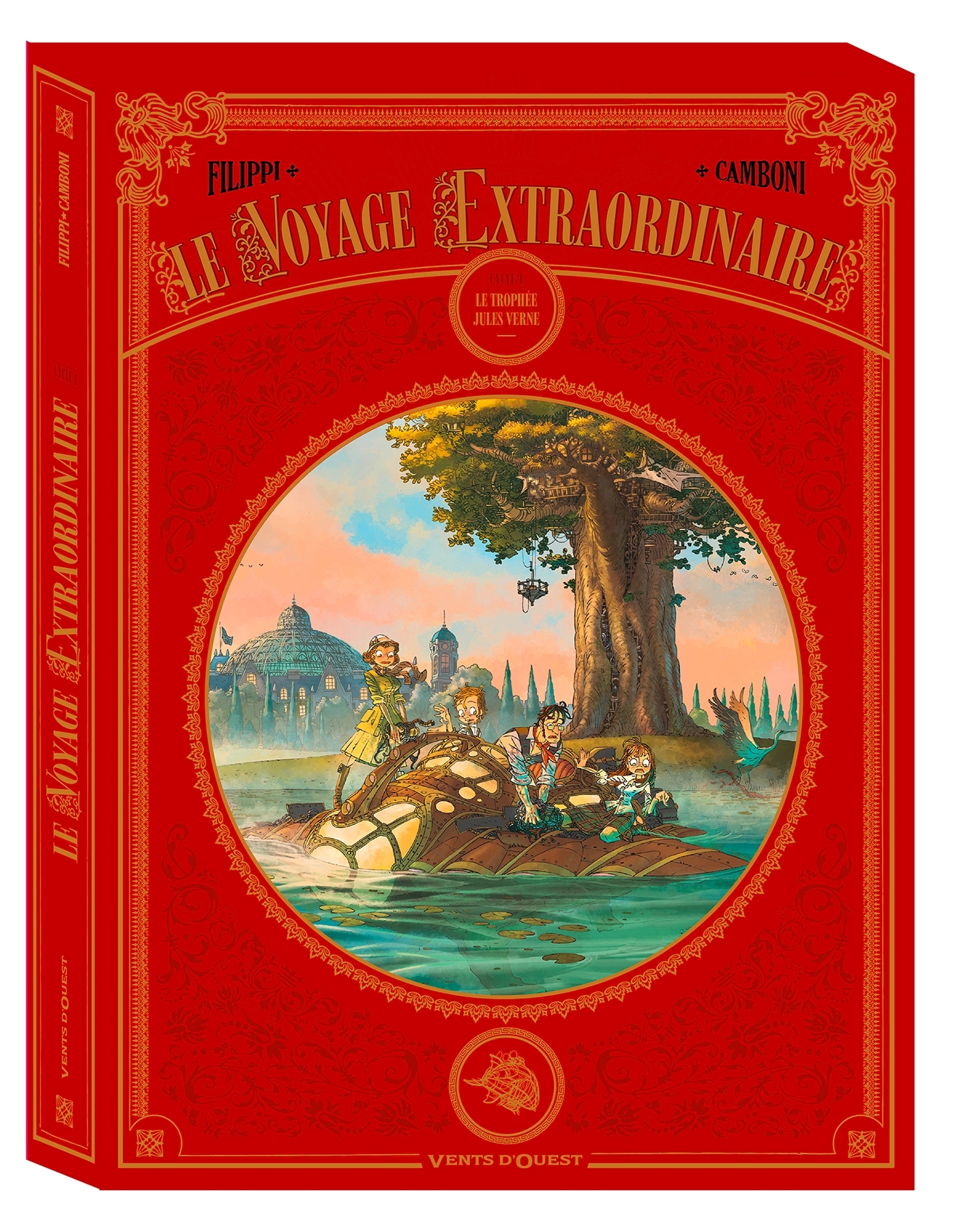 Le Voyage extraordinaire - Coffret Tomes 01 à 03 - Filippi Denis-Pierre, Camboni Silvio - VENTS D'OUEST