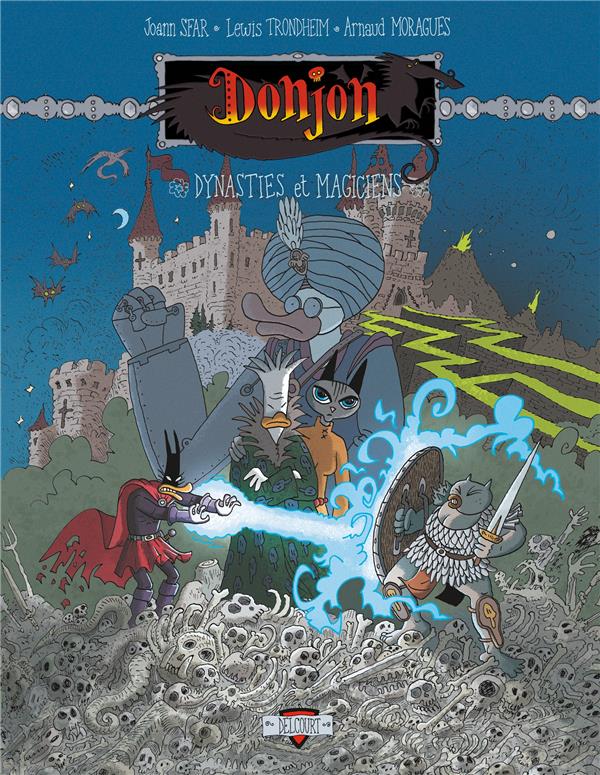 DONJON : BONUS : DYNASTIES ET MAGICIENS - SFAR/TRONDHEIM - DELCOURT