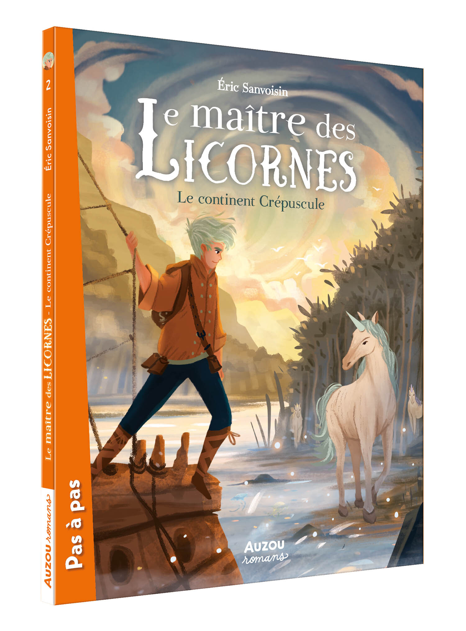 LE MAÎTRE DES LICORNES - TOME 2 - LE CONTINENT CRÉPUSCULE - Sanvoisin Éric, Frenna Federica - AUZOU