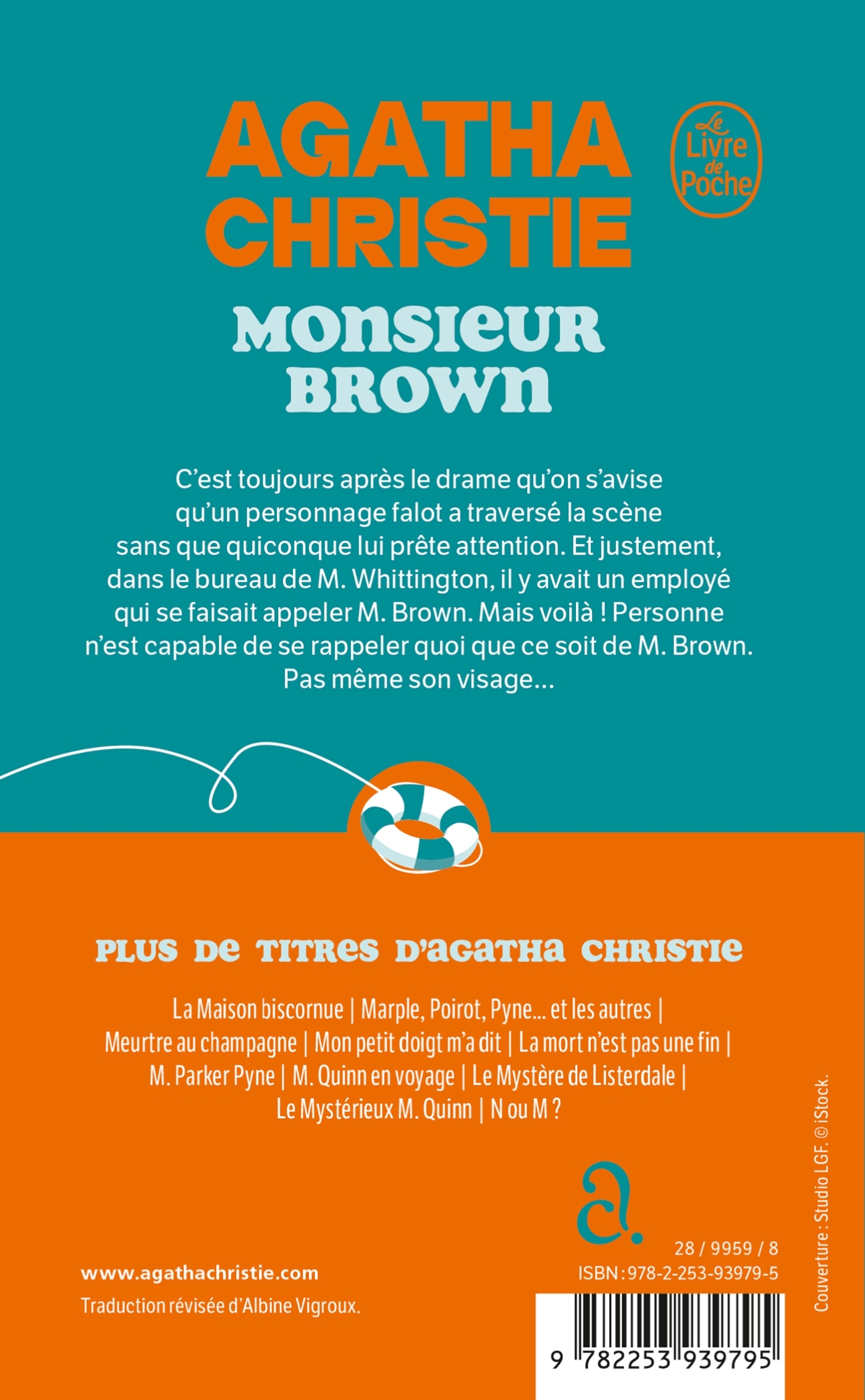 Monsieur Brown (Nouvelle traduction révisée) - Agatha Christie - LGF