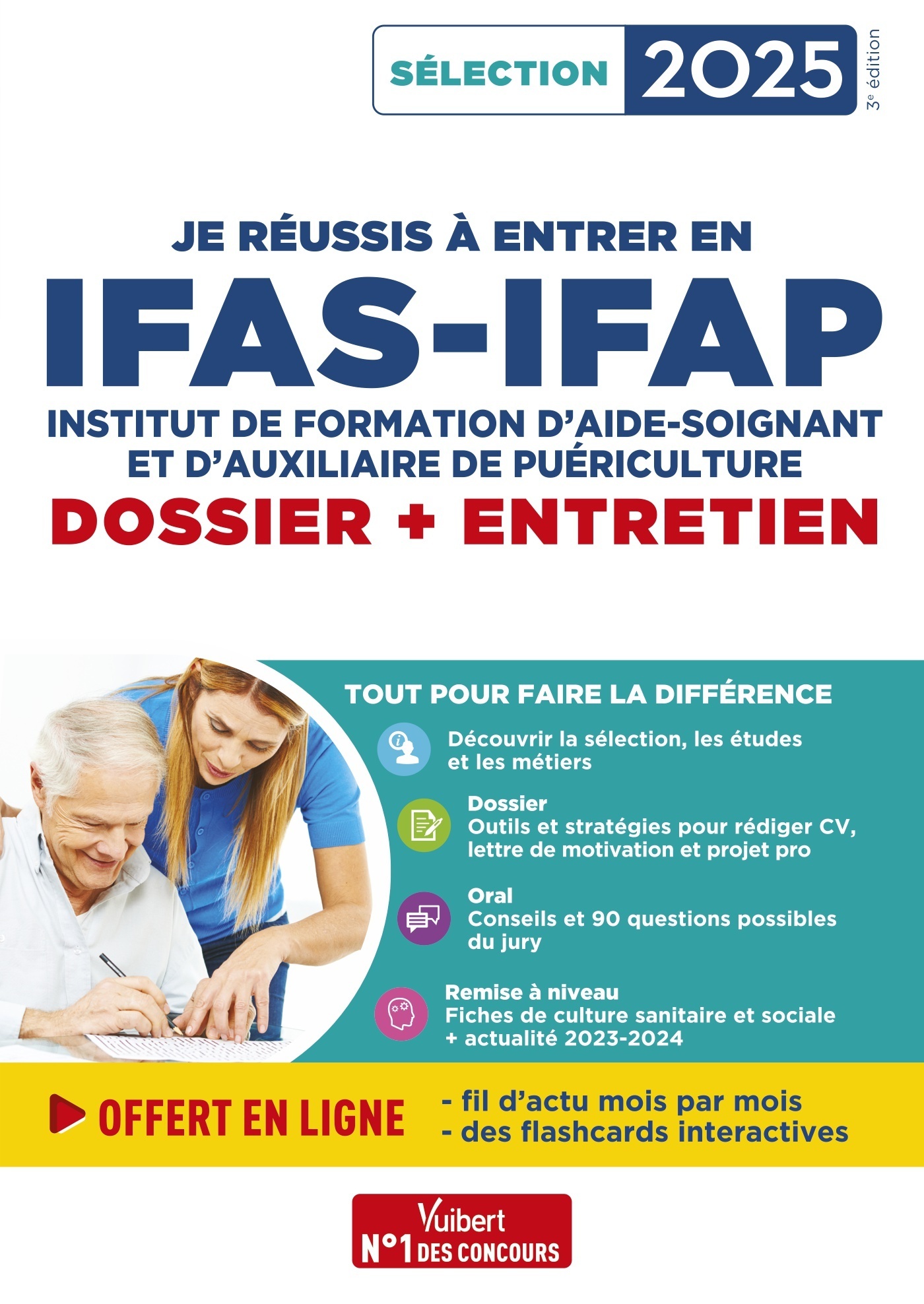 Je réussis à entrer en IFAS-IFAP : dossier et entretien oral - Marion Gauthier, MANDI GUEGUEN - VUIBERT