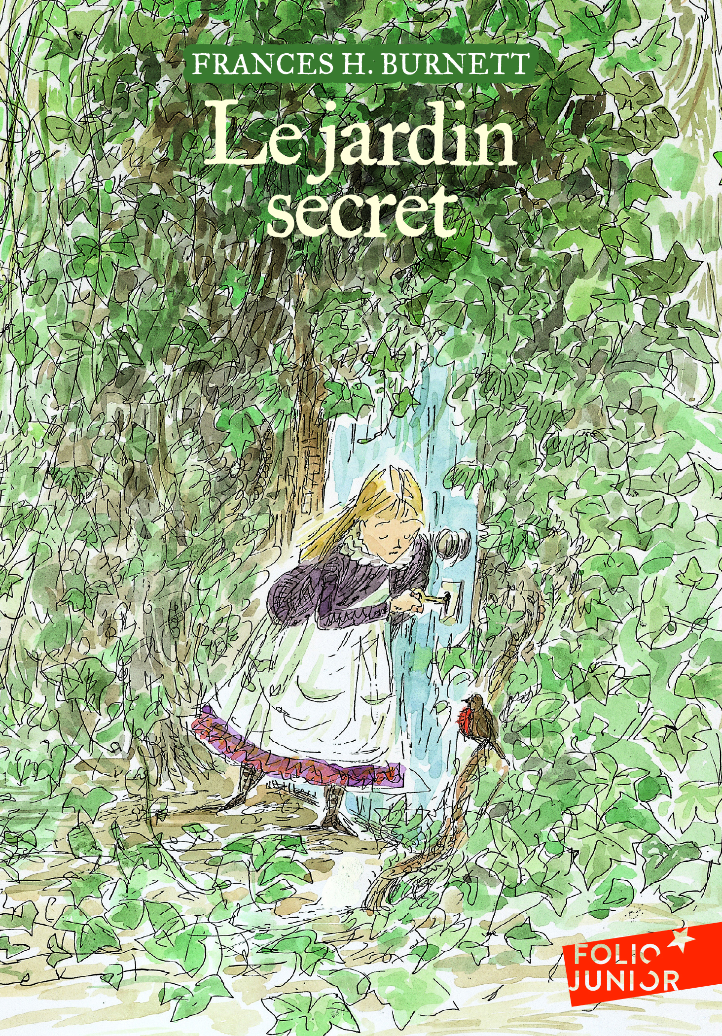 Le jardin secret - Frances H. Burnett,  Rozier-Gaudriault, Antoine Lermuzeaux - GALLIMARD JEUNE