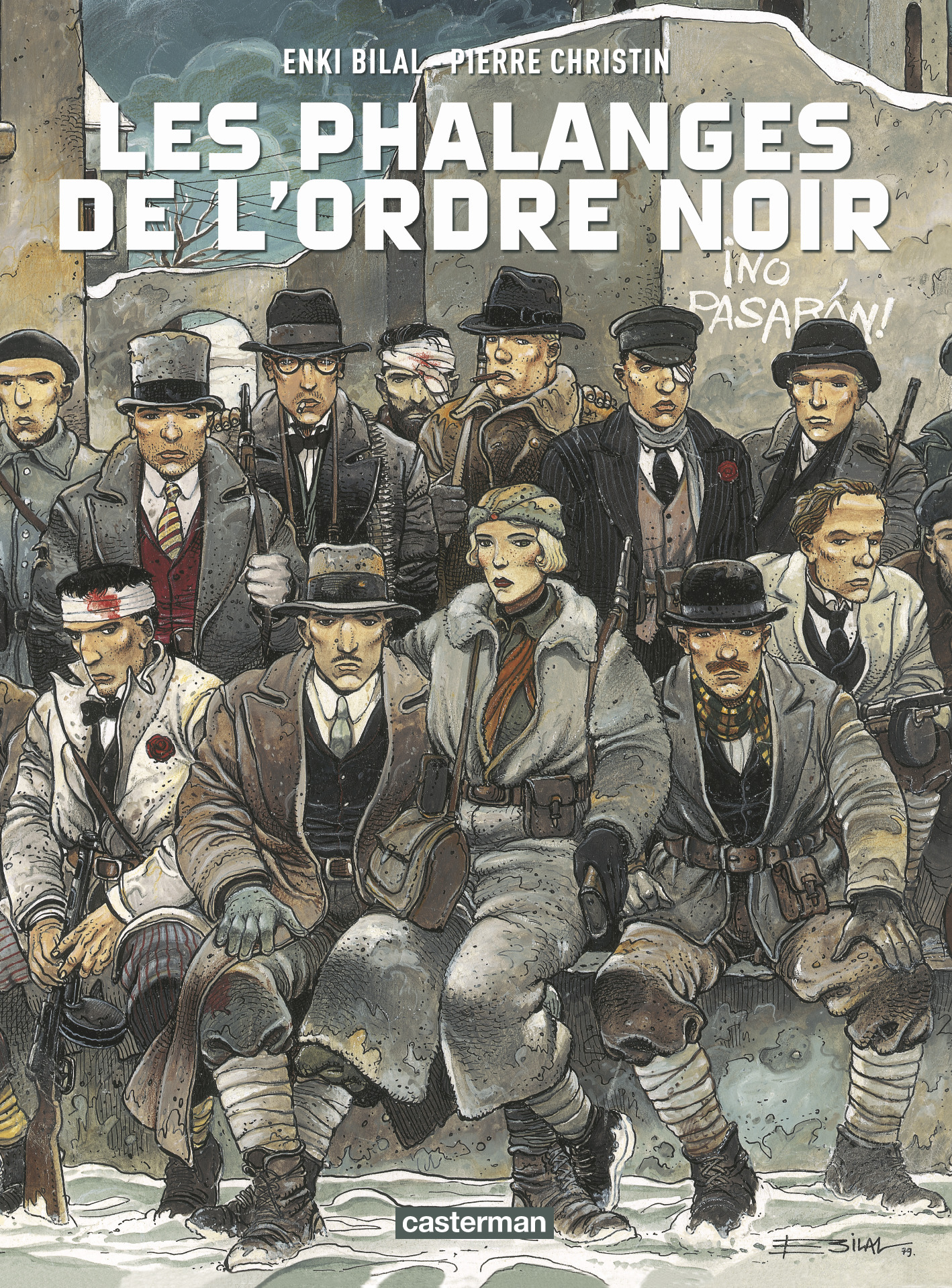 Les Phalanges de l'Ordre Noir -  ENKI BILAL / PIERRE CHRISTIN, Enki Bilal, Pierre Christin, Enki Bilal, Pierre Christin - CASTERMAN