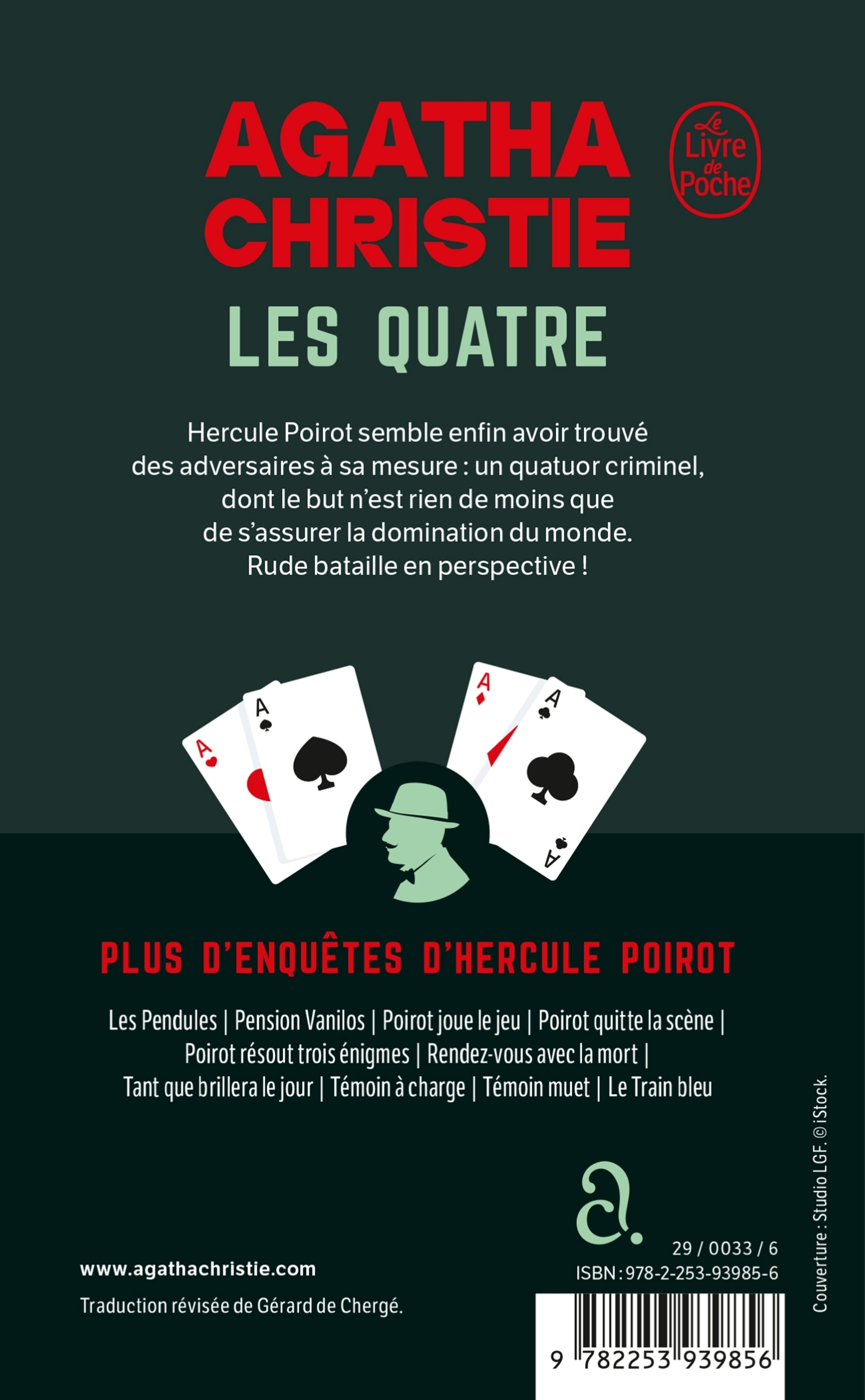 Les Quatre (Nouvelle traduction révisée) - Agatha Christie - LGF