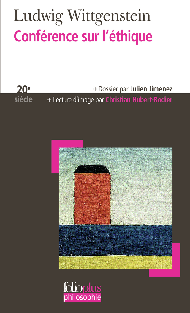 CONFERENCE SUR L'ETHIQUE - Ludwig WITTGENSTEIN - FOLIO