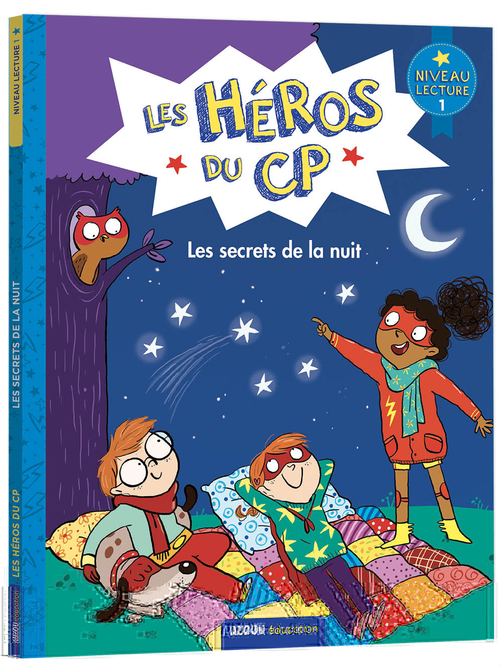 LES HÉROS DU CP - NIVEAU 1 - LES SECRETS DE LA NUIT - MARTINS MARIE-DESIREE - AUZOU