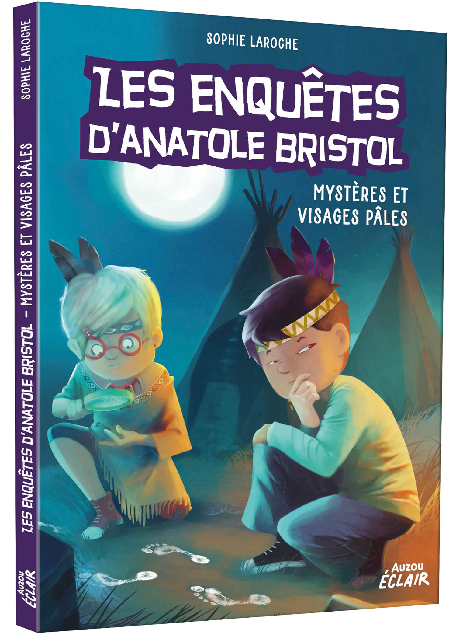 LES ENQUÊTES D'ANATOLE BRISTOL - MYSTERES ET VISAGES PALES - SOPHIE LAROCHE - AUZOU