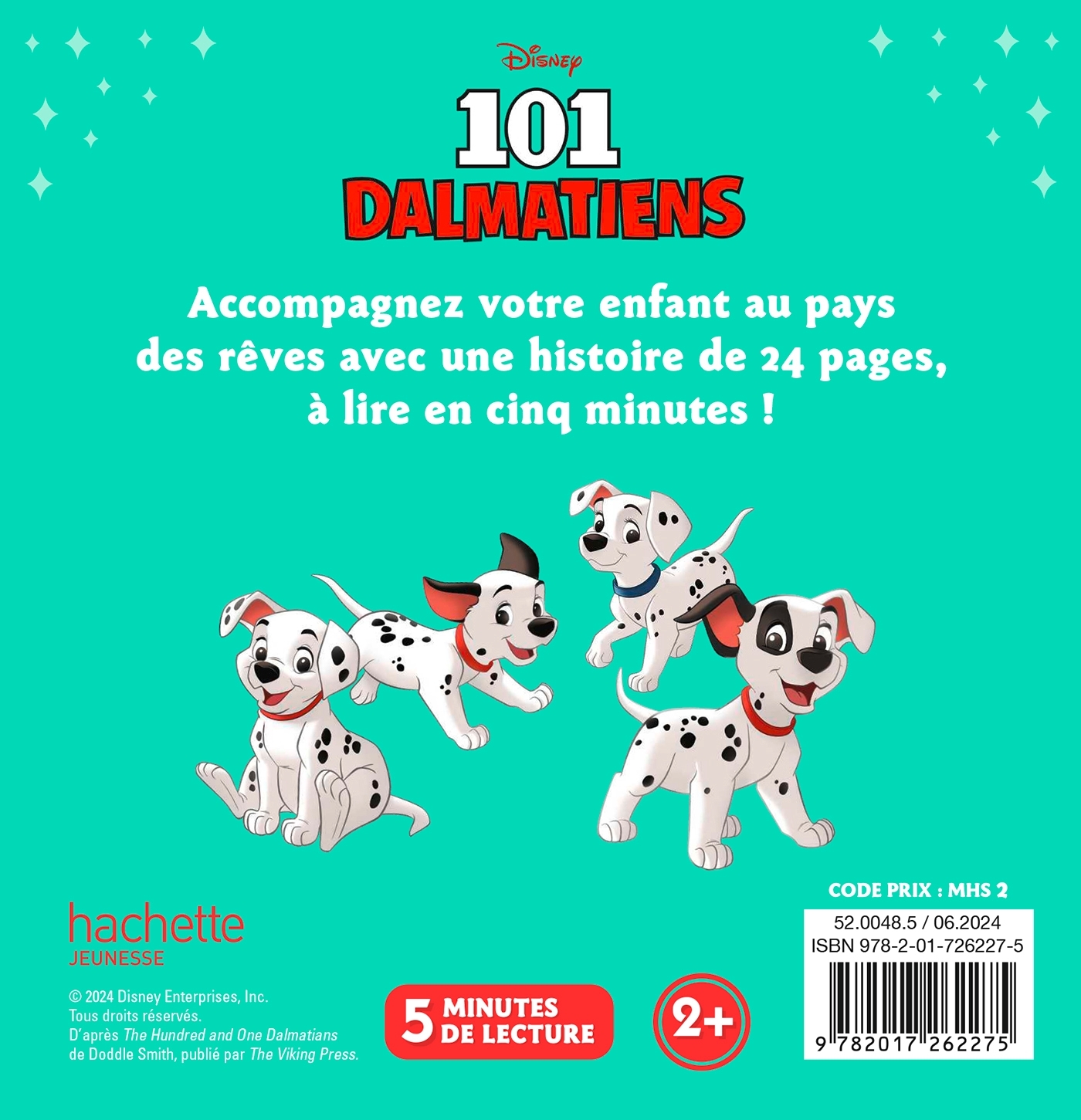 LES 101 DALMATIENS - MON HISTOIRE DU SOIR - L'HISTOIRE DU FILM - DISNEY - XXX - DISNEY HACHETTE
