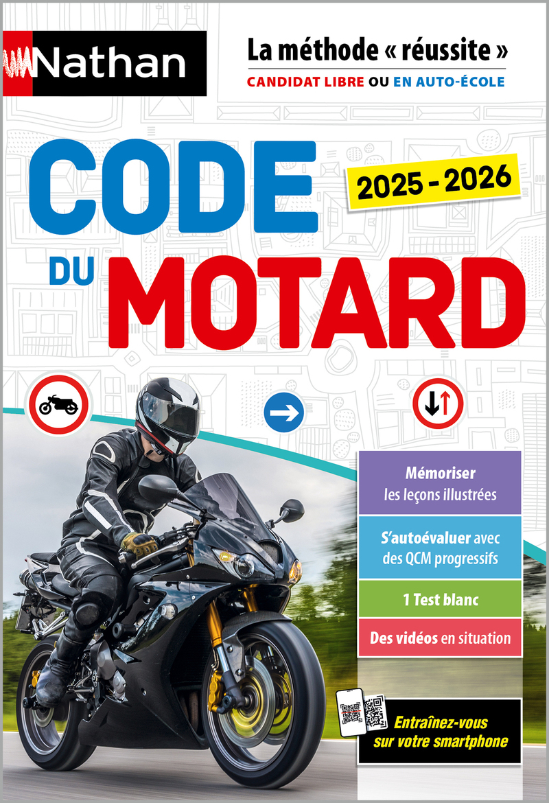Code du motard 2025/2026 - Thierry Lemaire - NATHAN