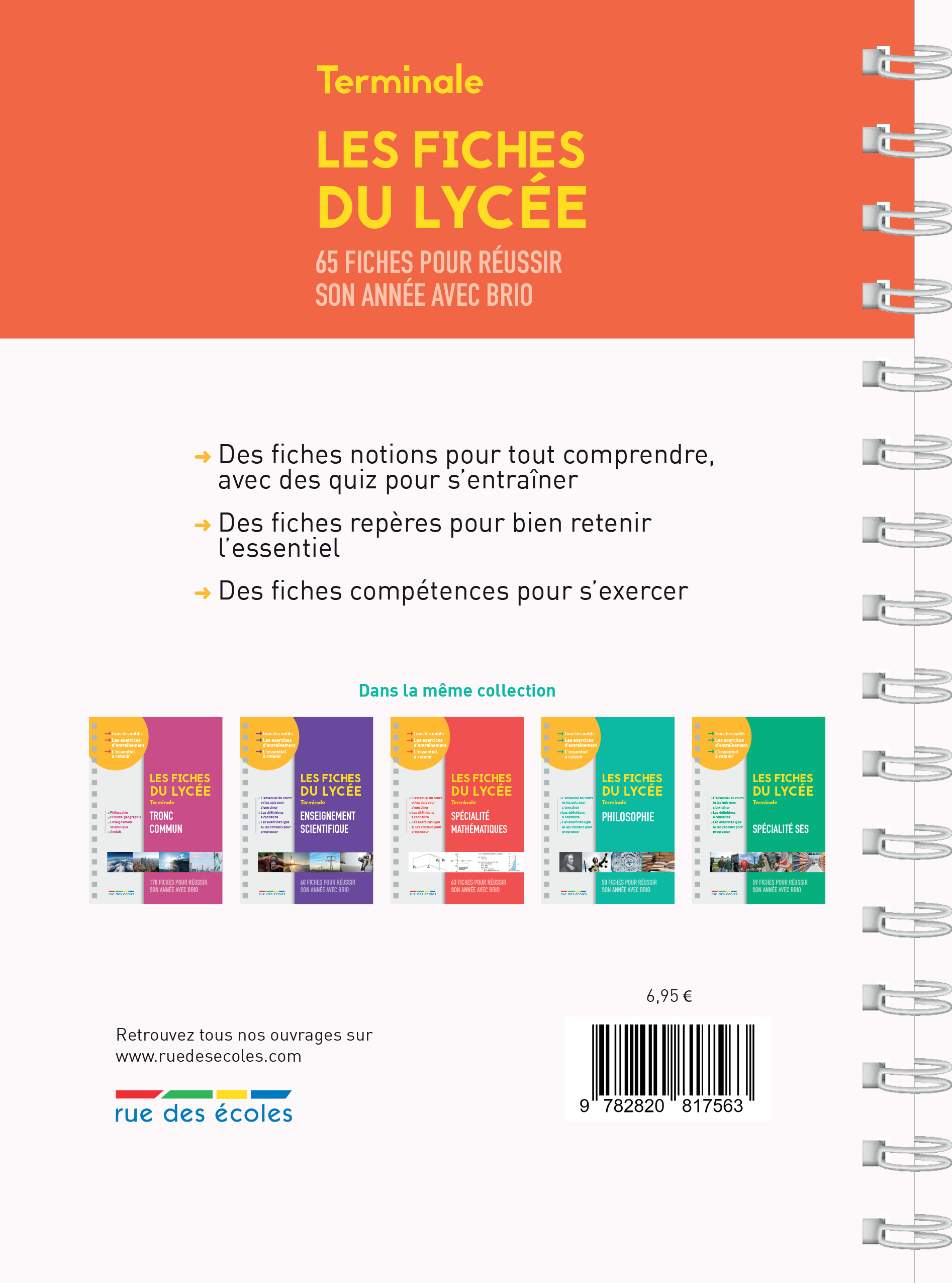 Les fiches du lycée - Terminale - Histoire-Géographie -  Collectif - RUE DES ECOLES