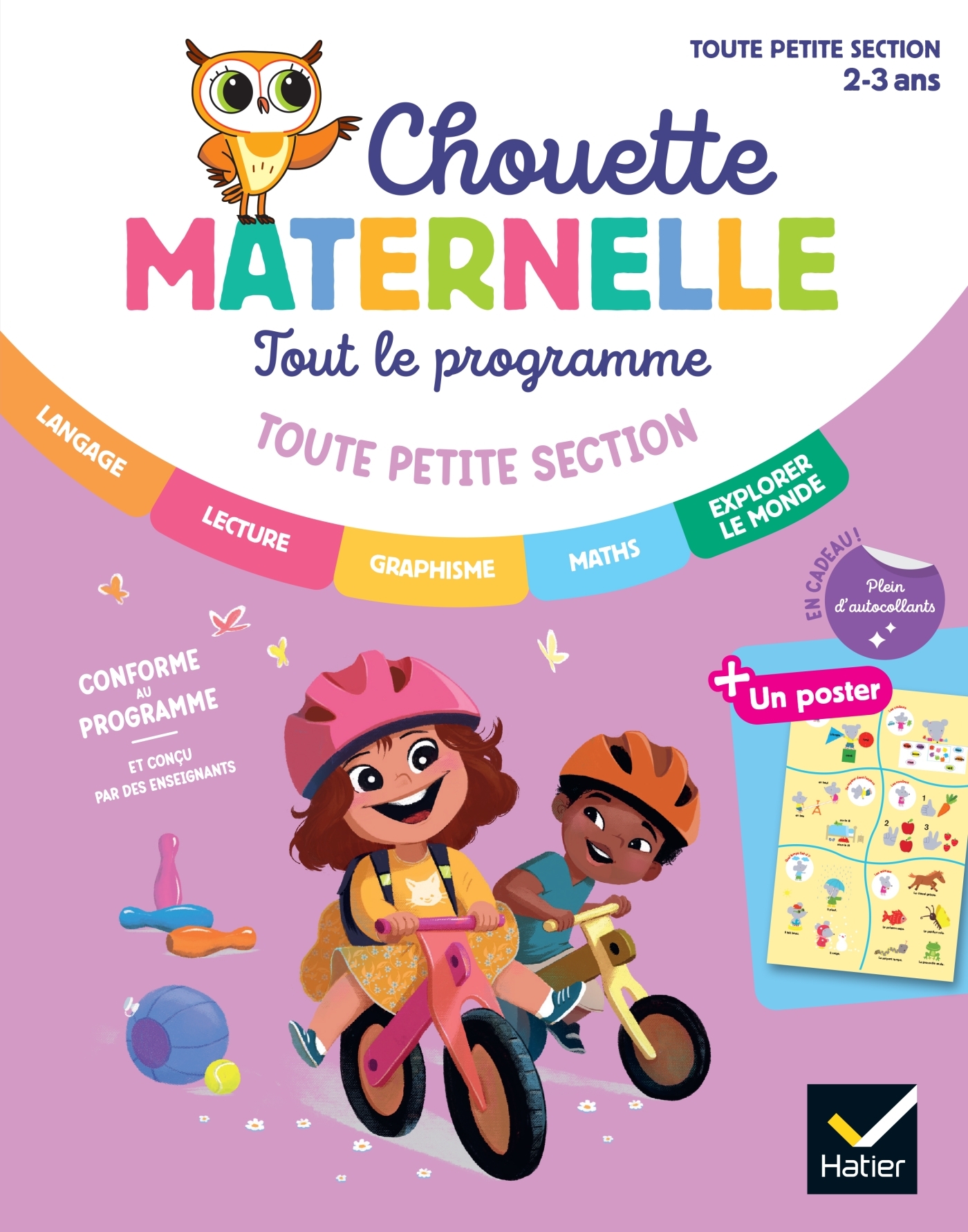 Chouette Maternelle - Tout le programme TPS - 2 ans - Florence Doutremepuich - HATIER